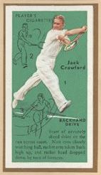 30PT 1930 Player Tennis Jack Crawford